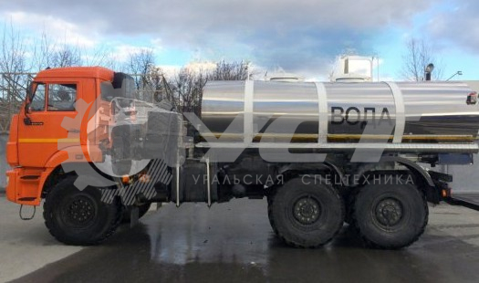 Автоцистерна для питьевой воды АЦПТ- 8 м3 на шасси Камаз 43118-50